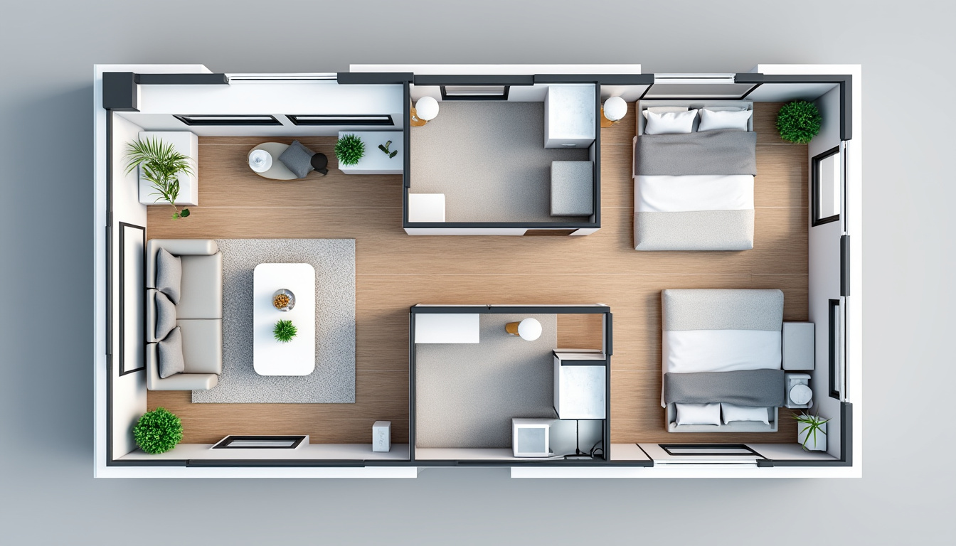 découvrez des idées et conseils pratiques pour aménager efficacement un plan de maison plain pied avec 2 chambres, alliant confort et fonctionnalité.